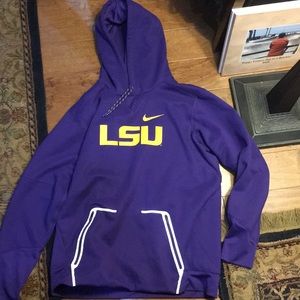 LSU Nike Therma-Fit hoodie pullover sweatshirt